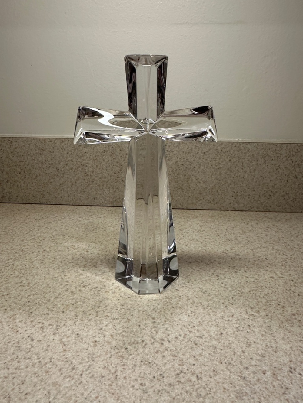 Czech Republic Bohemian 24% Lead Crystal cross